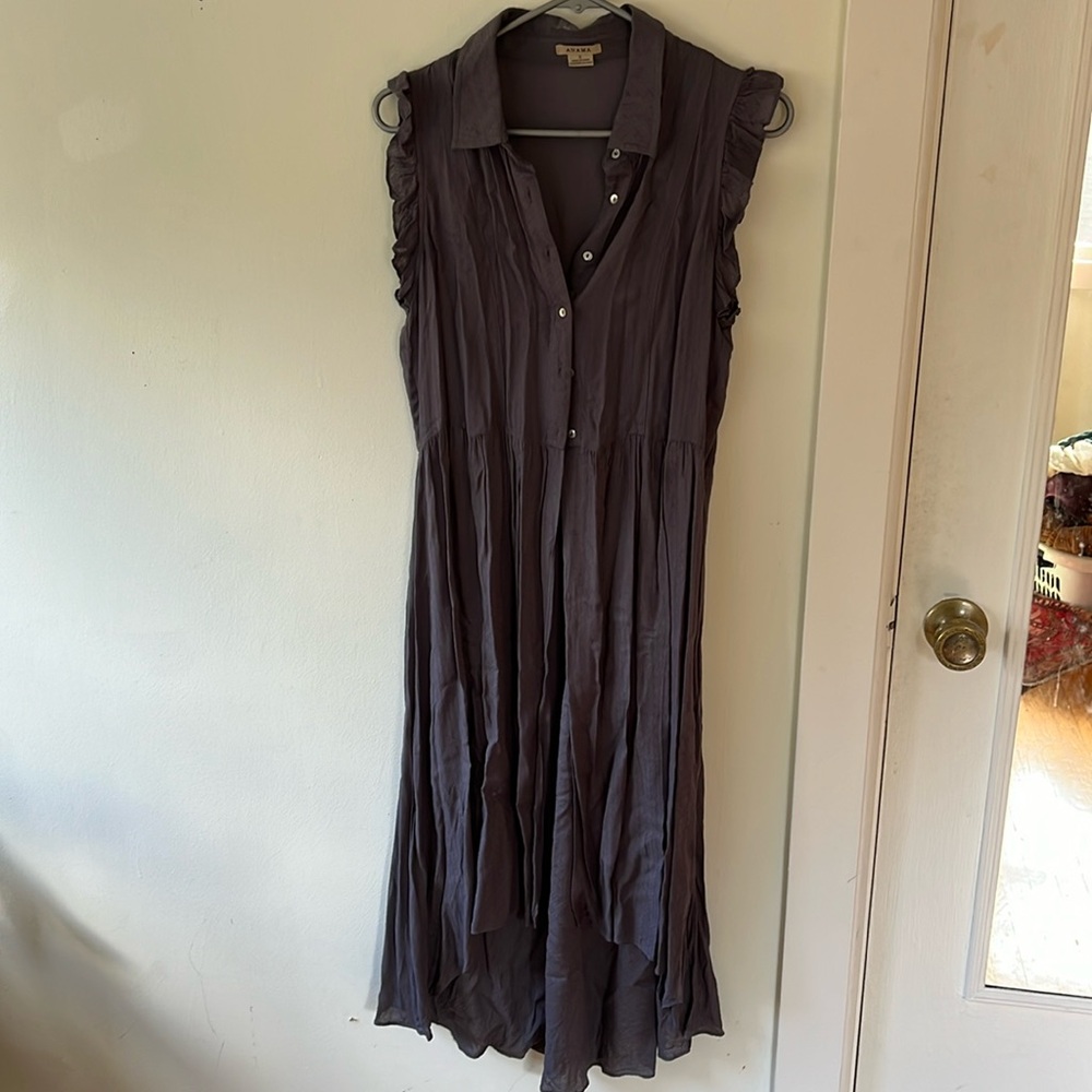 Anthropologie ANAMA Hi Low dress sz S